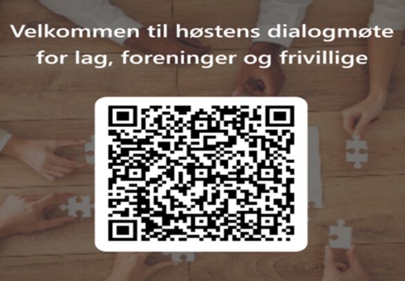 QR kode påmelding dialogmøte 2026