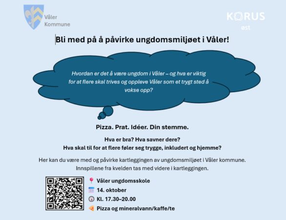 Påmelding påvirk ungdomsmiljøet i Våler