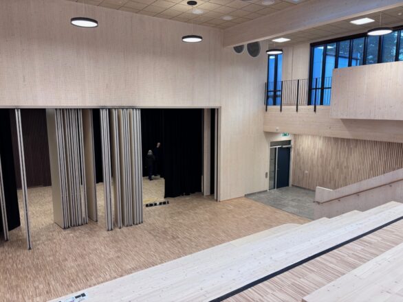 Bildet viser hjerte med scenen.