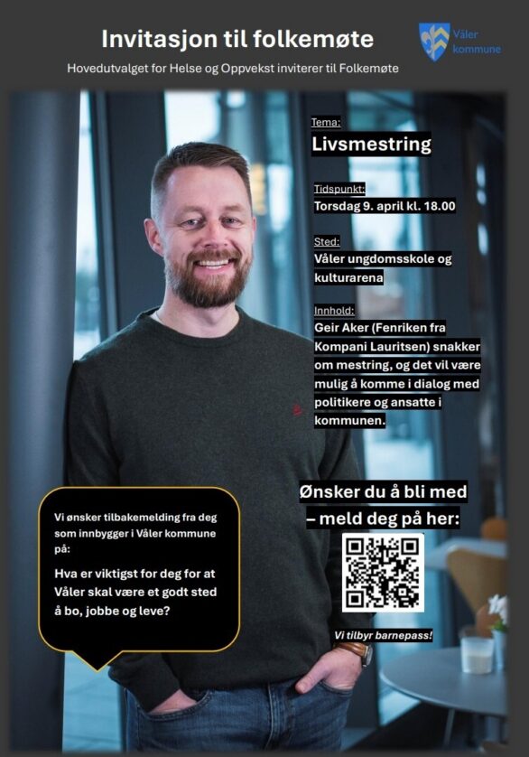 Invitasjon til folkemøte Bilde