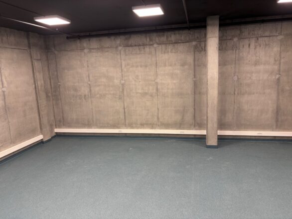 Treningsrom ved hallen