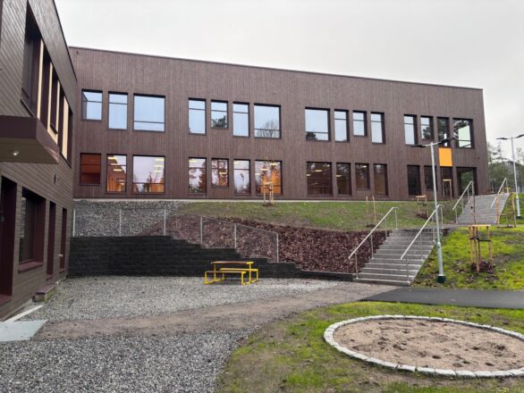 Ungdomsskolen sitt uteområde