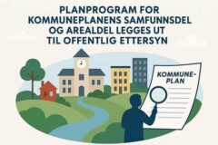 KI generert bilde planprogram offentlig ettersyn